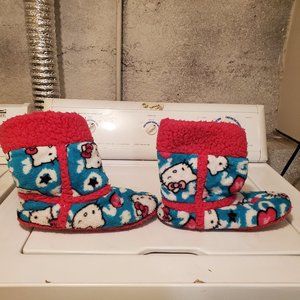 Hello kitty slipper boots